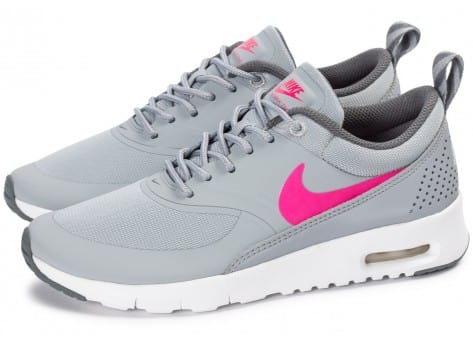 nike thea grise et rose